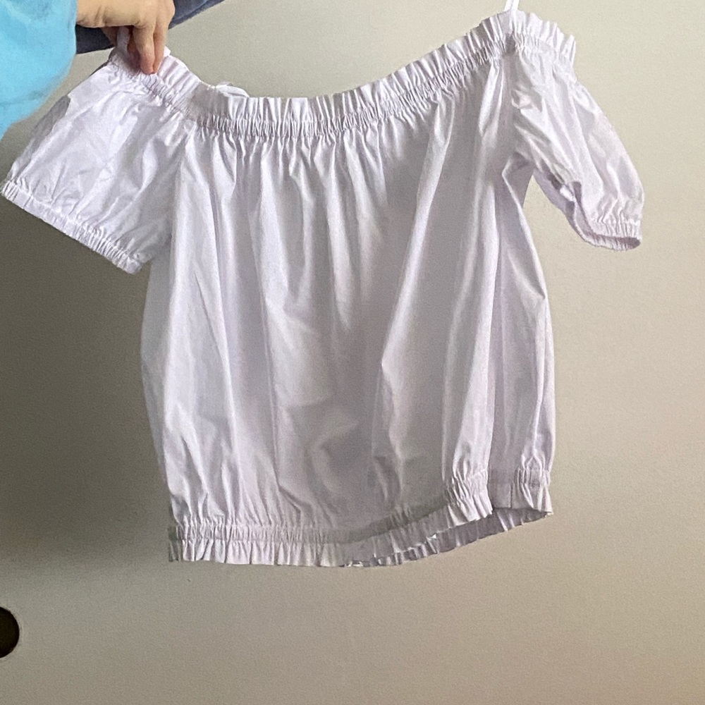 Anthropology White Blouse